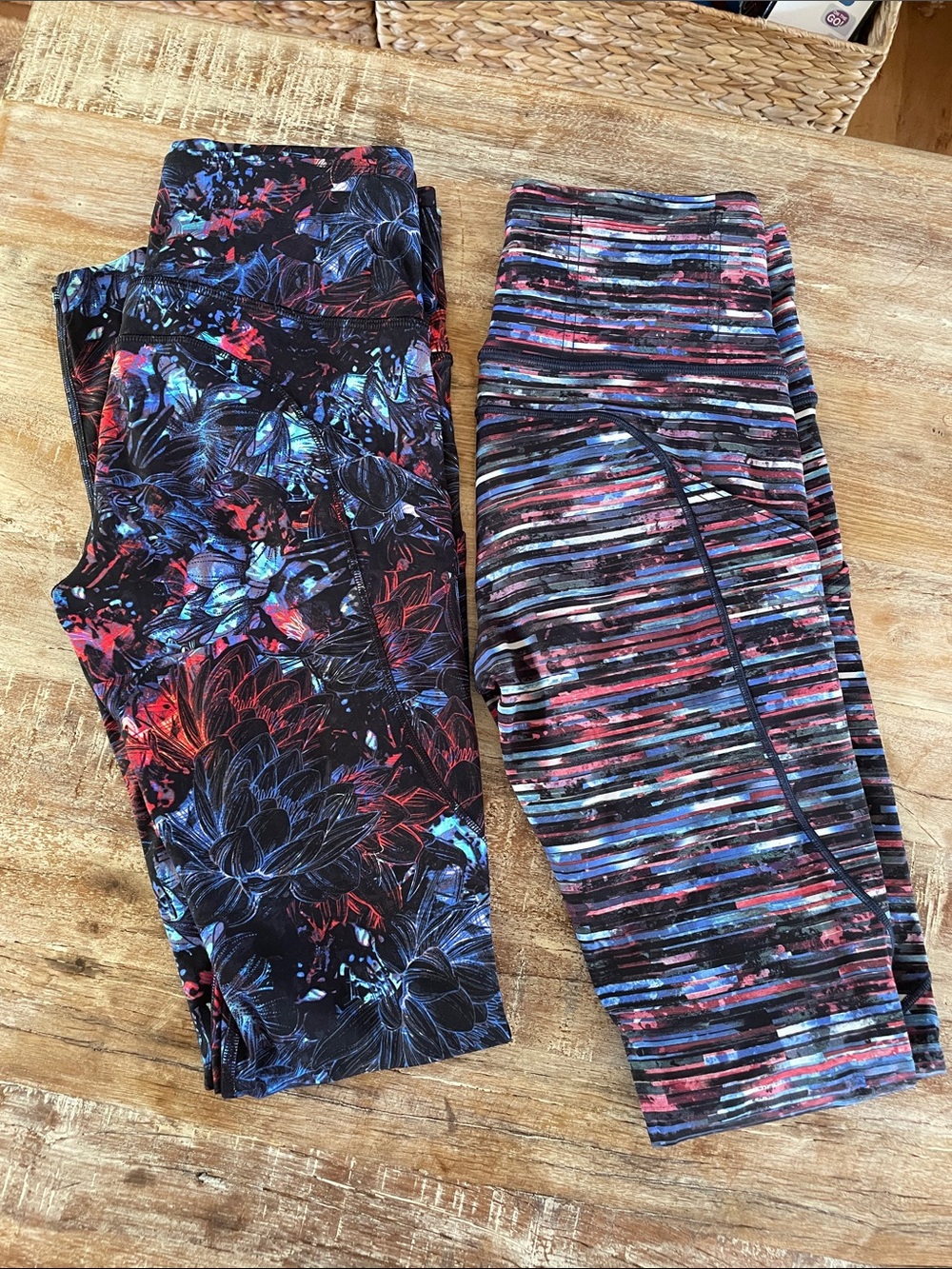 Lululemon set of two Fast & Free tights nulux
